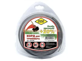 Леска триммерная DDE HARD LINE 2.7 90 М