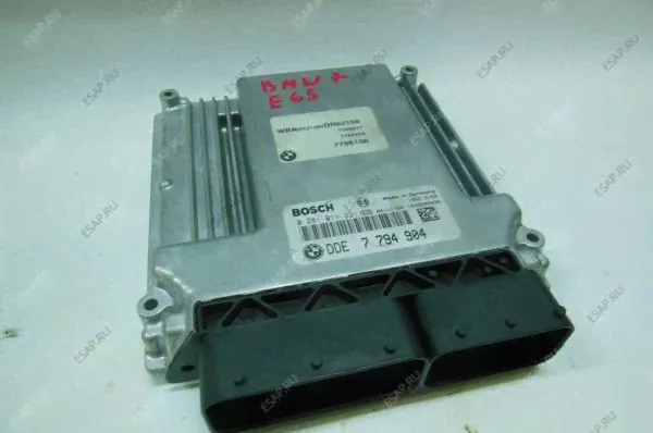 Блок управления () ДВИГАТЕЛЕМ DDE BMW E65 7 7794904