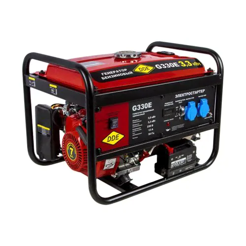 Бензиновый генератор DDE G330E (1ф 3.0/3.3 кВт)-0
