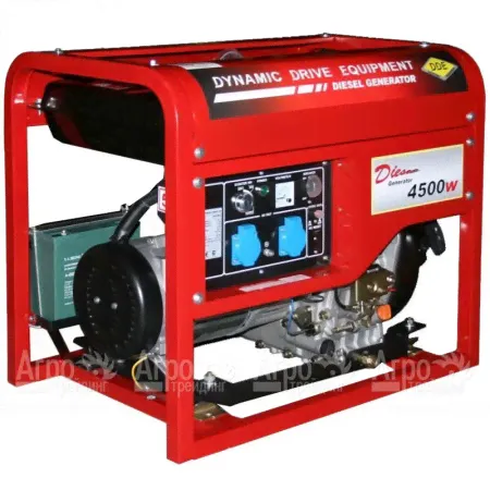Дизельгенератор DDE DDG6000E 4.5 кВт